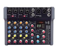 Citronic CMA-8 Compact Mixer with DSP FX and BT/USB Mixing Desk Reverb Delay