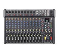 Citronic | CMC-18 Mixing Console with DSP Effects, USB/BT Player, XLR & Jack Inputs | Compact Professional Audio Mixer for Live Events, Recording & Studio Use