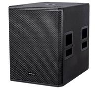 Citronic | CORVA 15” Passive Subwoofer Speaker - High Power DJ PA Bass Cabinet with Pole Mount, Heavy Duty Plywood Enclosure, 3000W Max, Black