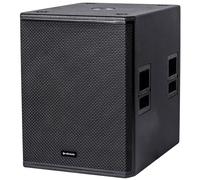 Citronic | CORVA 18” Passive Subwoofer Speaker - High Power DJ PA Bass Cabinet with Pole Mount, Heavy Duty Plywood Enclosure, 4000W Max, Black