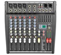 Citronic CSP-408 400W Powered Mixing Desk 8 Inputs With DSP DJ Live Stage PA