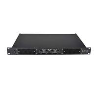 Citronic | 4 Channel Power Amplifier For Permanent or Mobile Installations 1U Rack Mountable Quad Amplifier | 4 x 200W Full Audio and Power Protection with Peak Limiter