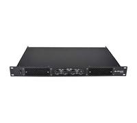 Citronic | 4 Channel Power Amplifier For Permanent or Mobile Installations 1U Rack Mountable Quad Amplifier | 4 x 350W Full Audio and Power Protection with Peak Limiter