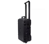 Citronic Portable Trolley Case 127.254UK Moulded ABS High-Impact Weatherproof Black