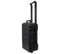 Citronic Portable Trolley Case 127.254UK Moulded ABS High-Impact Weatherproof Black