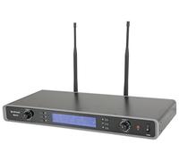 Citronic Twin Tuneable Dual UHF Beltpack Microphone System