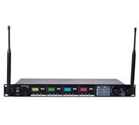 Citronic TU4 PLL Tuneable UHF Wireless Microphone Set | 4x Bodypack Transmitters