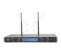 Citronic Tuneable Dual UHF Handheld Microphone System - RU210-H Multi-UHF