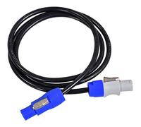 Citronic | Twist and Lock Daisy Chain Power Cable 6.0m | Secure Black 3-Core Copper Linking Lead for Stage Lighting, Audio Equipment, DJ Setups & Professional Event Power Connections
