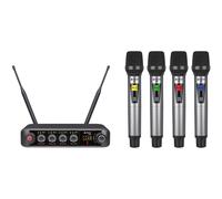 Citronic XU Series UHF Microphone System (4 Microphones)