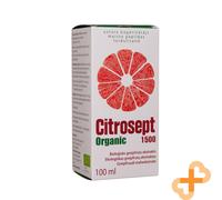 Citrosept Organic 1500 Ecologic Grapefruit Extract Immune System Health 100ml