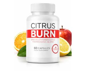 Citrus Burn Thermogenic Blend Capsules - Apple Cider Vinegar, MCT, Vitamins & Minerals - Extra Strength Formula - 60 Vegan Capsules - Food Supplement