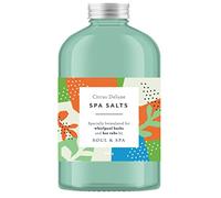 Citrus Deluxe Spa Salts for Hot Tub and Jetted Bath - 600gr Scented Aromatherapy Natural Vegan Sea Salt Crystals Detox Relaxing