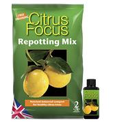 Citrus Focus repotting Mix 2 Litre Bag & Citrus Focus 100ml Feed
