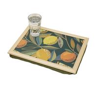 Citrus Fruits Laptray 41x31cm Wood Beanbag Cushion Summer Orange Lemon Tray Serving Food Laptop