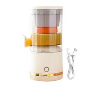 Citrus Juicer Machine - Automatic Separation Fruit Press 7.4V Portable Blender, Orange Juice Squeezer | Lime Orange Grapefruit Design, Kitchen Appliance Theme, Fresh Juice Extraction Tool, Rechargeabl