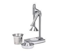 Citrus Juicer Manual - Heavy Duty Hand Press, Ergonomic Extractor, Anti-Rust and Long Lasting Feature | Quick Squeezer for Watermelon Orange Lime Grapefruit Strawberry, Kitchen Dorm Travel Using