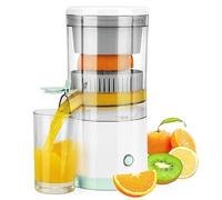 Citrus Juicer, Nicehelper Electric Mini Juicer Machine Rechargeable, Portable Multifunctional Orange Squeezer with Charging Cable, Easy to Use, Wireless, for Citrus, Orange, Lemon, Grapefruit, Lime