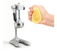 Citrus Juicer Professional Squeezer, Commercial Grade Juice Squeezer, Hand Press Manual Fruit Juicer, Heavy Duty Fruit Press For Orange, Lime(Size:7.08 * 9.05 * 17.71in,Color:grey)