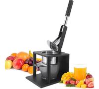 Citrus Juicer, Stainless Steel Hand Press for Kitchen and Bar | Multi-Functional Kitchen Tool for Perfect Mashed Potatoes and Taro - Peel-Free Design for Purer Taste