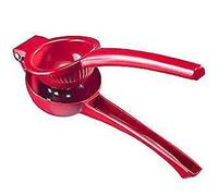 Westmark Citrus Juicer With Squeeze Handle, Diameter: Approximately 7 cm, Aluminium With Food-Safe Coating, Juicy, Red, 30952270