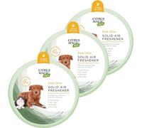 Citrus Magic Pet Odor Absorbing Solid Air Freshener for Home, Air Purifier, Fresh Citrus, Must have Pet Supplies, 8 Oz (Pack of 3)