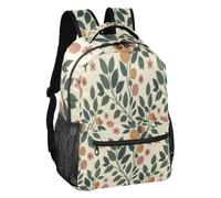 Citrus Pomegranate Botanical Soft Lining Kids Backpack S, Citrus Pomegranate Botanical, M, Backpack