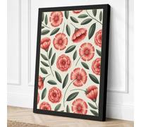 Citrus & Sage Botanical Canvas Wall Art Print 18x12 Inch (46 x 30 cm)