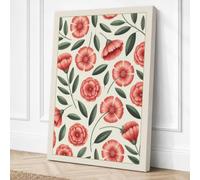 Citrus & Sage Botanical Canvas Wall Art Print 36x24 Inch (91 x 61 cm)