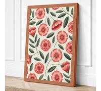 Citrus & Sage Botanical Canvas Wall Art Print 36x24 Inch (91 x 61 cm)