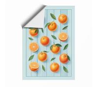 Citrus & Shadows Modern Unframed Wall Art Print A1 (84.1×59.4cm), Wall Decor for Living Room, Bedroom, Office & Home, Art Gift