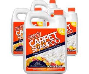 (Citrus Splash, 20L) Cleenly Carpet Shampoo Pet Odour Remover