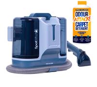 Pro-Kleen Spot Cleaner Carpet Washer 650W With 1L Carpet Shampoo, 1.8L Tank, Remove Spills and Stains from Carpets, Stairs, Upholstery, 5 Cleaning Attachments (Spot Cleaner With 1L Fresh Citrus)