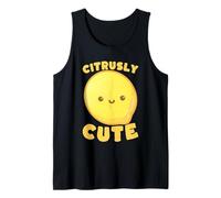 Citrusly Cute Kawaii Lemon Fruit Lover Tank Top