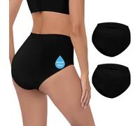 CITURLAN Incontinence Pants for Women-100ml High Absorbency Period Underwear Ladies Menstrual Leakproof Washable Cotton Knickers Postpartum & Menopause Protective Briefs-2 Pack