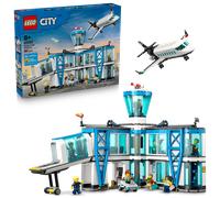 LEGO City Airport with Airplane Toy Model Airport Set 60502