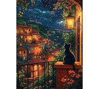 City Animal Cat 150 Piece Jigsaw Puzzle for Adults, Creativity, Challenging and Difficult Puzzle, Brain Teaser Puzzles for Adults 150 Pieces for The Whole for Women, Men