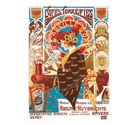 City-art-zone French Art Nouveau Vintage Illustration Coffee Wall Art Photo Picture Print Poster A4