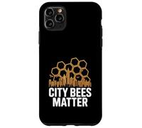 City Bees Matter Urban Beekeeping Awareness Case for iPhone 11 Pro Max