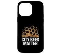 City Bees Matter Urban Beekeeping Awareness Case for iPhone 14 Pro Max