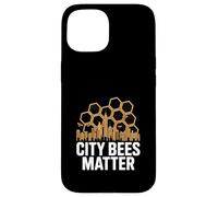 City Bees Matter Urban Beekeeping Awareness Case for iPhone 15