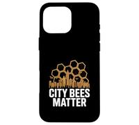 City Bees Matter Urban Beekeeping Awareness Case for iPhone 16 Pro Max