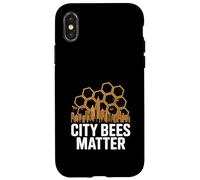City Bees Matter Urban Beekeeping Awareness Case for iPhone X/XS