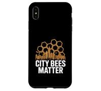 City Bees Matter Urban Beekeeping Awareness Case for iPhone XS Max