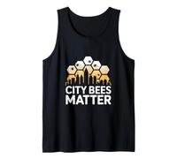 City Bees Matter Urban Beekeeping Awareness Tank Top