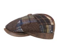 City Bic Patchwork Flat Cap by Lipodo