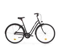City Bike Elops 100 Low Frame - Black