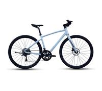 City Bike Hybrid Road Bicycle 18-Speed Lightweight Commuter Bike With Thru-Axle for Urban Riding Fitness 165-175CM/18SPEED