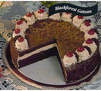 City Cakes Frozen Blackforest Gateau - 1x16ptn