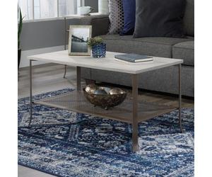 city centre wooden coffee table in champagne oak